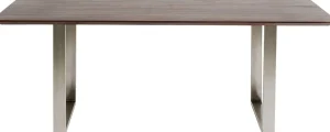 TAVOLO SYMPHONY SCURO CROMATO 160X80 - KARE
