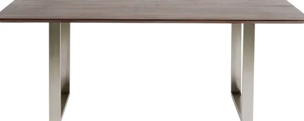 TAVOLO SYMPHONY SCURO CROMATO 160X80 - KARE