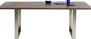 TAVOLO SYMPHONY SCURO CROMATO 160X80 - KARE