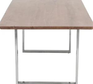 TAVOLO SYMPHONY SCURO CROMATO 160X80 - KARE