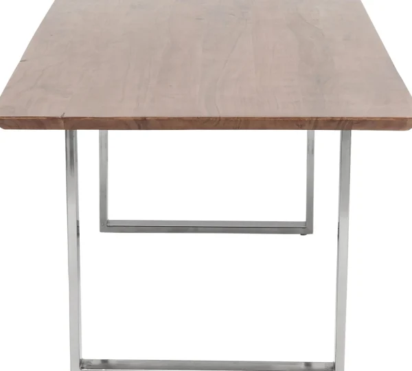 TAVOLO SYMPHONY SCURO CROMATO 160X80 - KARE