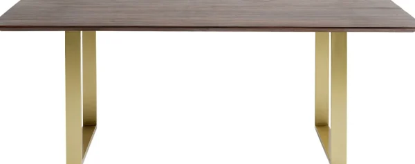Tavolo Symphony scuro ottone 200x100 - KARE
