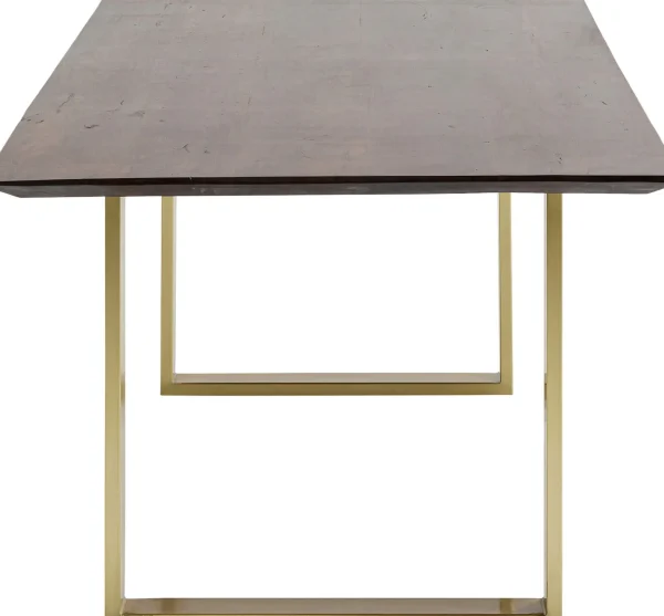 Tavolo Symphony scuro ottone 160x80 - KARE