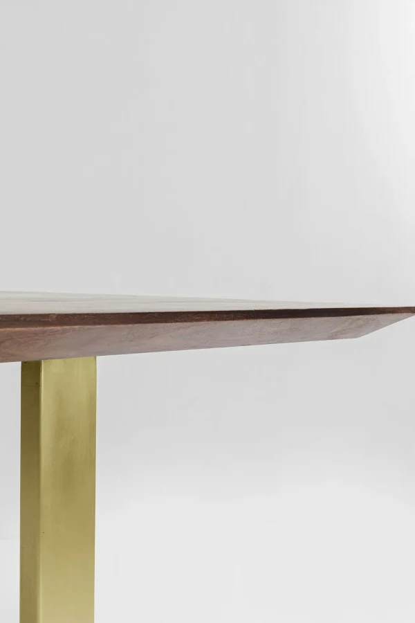 Tavolo Symphony scuro ottone 160x80 - KARE