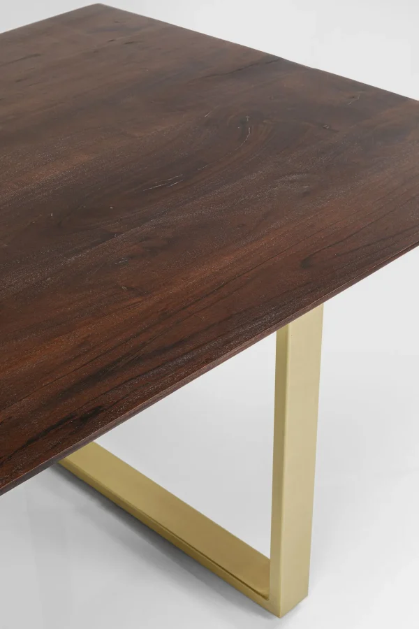 Tavolo Symphony scuro ottone 160x80 - KARE
