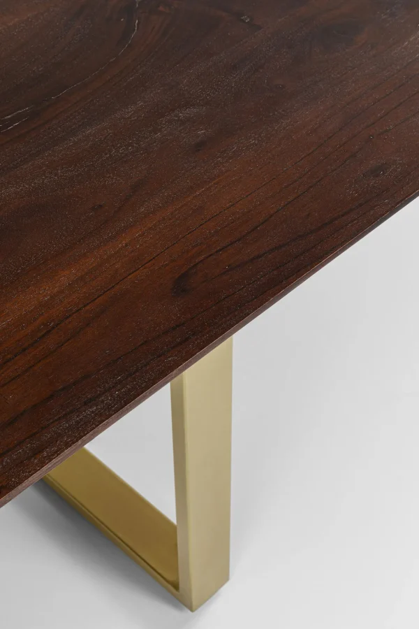 Tavolo Symphony scuro ottone 160x80 - KARE