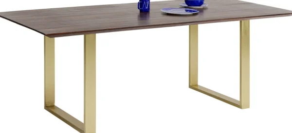Tavolo Symphony scuro ottone 160x80 - KARE