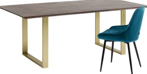 Tavolo Symphony scuro ottone 160x80 - KARE