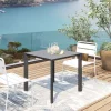 Tavolo Twist antracite 80x80cm - KARE