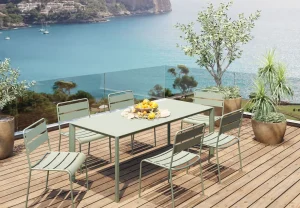 Tavolo Twist menta 90x200cm - KARE