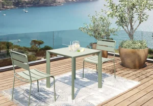 Tavolo Twist menta 80x80cm - KARE