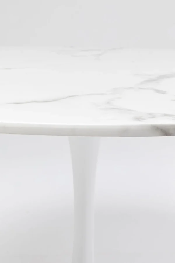 Tavolo Veneto marmo bianco Ø110cm - KARE