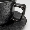 Tazza da espresso Cosmos Nero (2 pezzi) - KARE