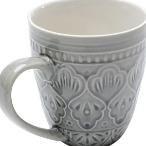 Tazza Sicilia Mandala grigio 10cm - KARE