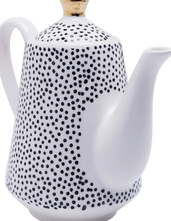 TEA POT DOTTY RIM - KARE