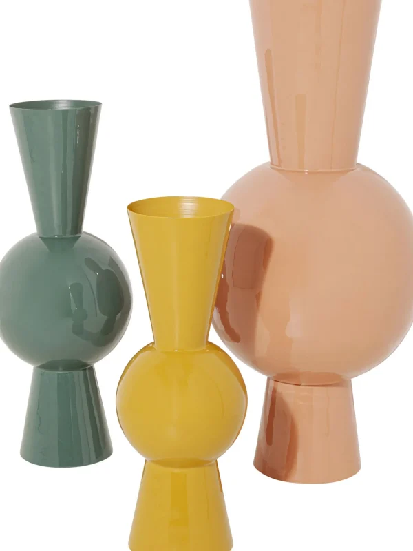 Vaso Blow giallo 53cm - KARE