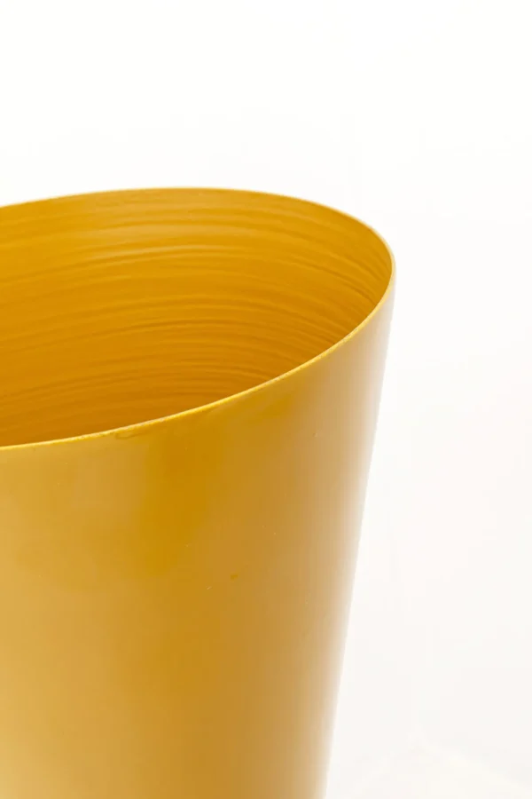 Vaso Blow giallo 53cm - KARE