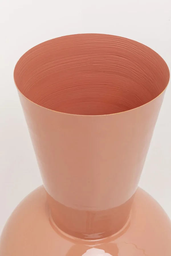 Vaso Blow Peach 83cm - KARE