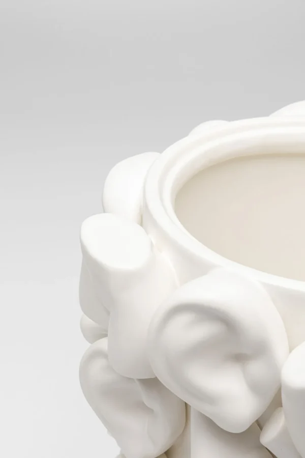 Vaso Body Parts bianco 36cm - KARE