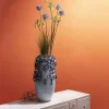 Vaso Butterflies Blu Chiaro 50cm - KARE