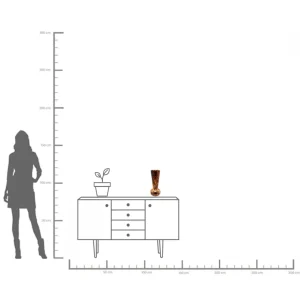 Vaso Caramel 35cm - KARE