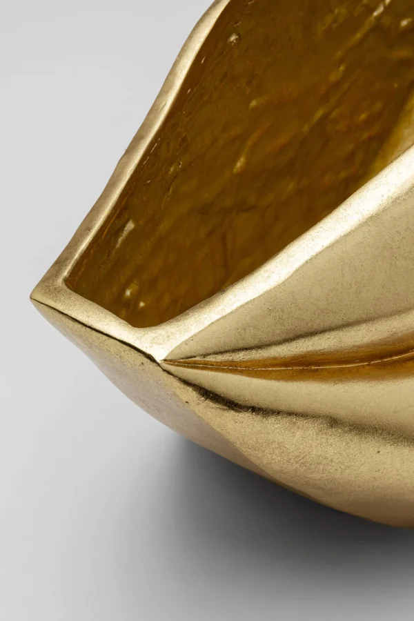 Vaso da fiori Labbra Oro 30 cm - KARE