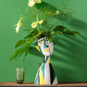 Vaso decorativo Happy Face 43cm - KARE