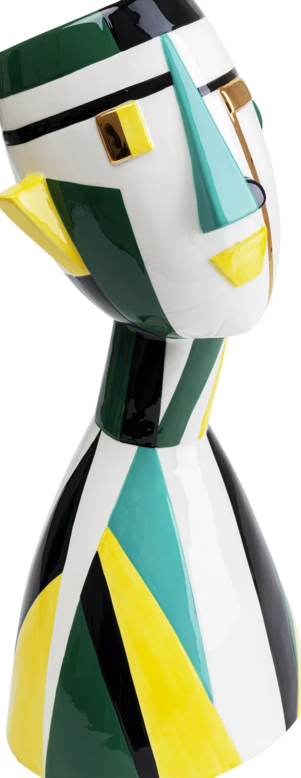 Vaso decorativo Happy Face 43cm - KARE