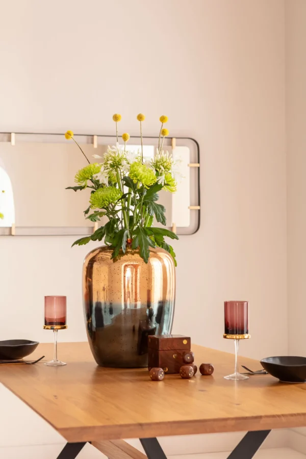 Vaso decorativo Lizy Shine multi 41cm - KARE