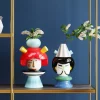 Vaso decorativo Puppet Girl 36cm - KARE