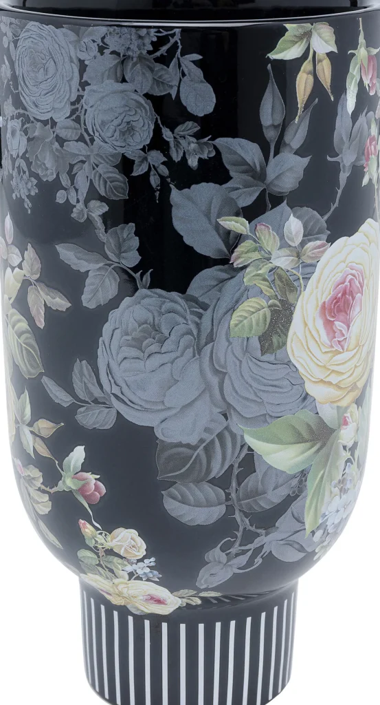 Vaso decorativo Rose Magic nero 27cm - KARE