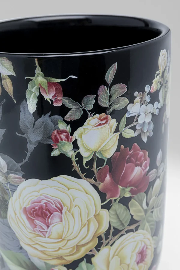 Vaso decorativo Rose Magic nero 27cm - KARE