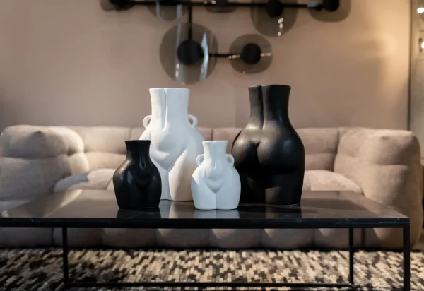 Vaso Donna nero 22cm - KARE