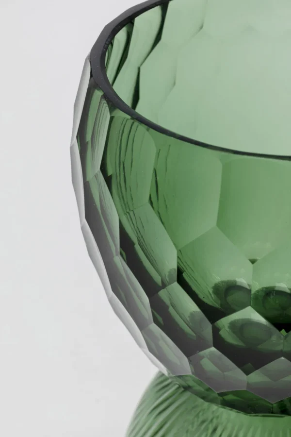 Vaso Duetto verde 25cm - KARE