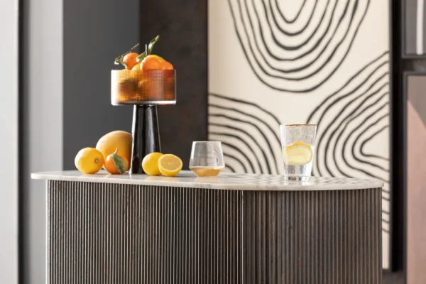 Vaso Enigma Marrone 30cm - KARE