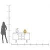 Vaso Fabuloso oro 34cm - KARE