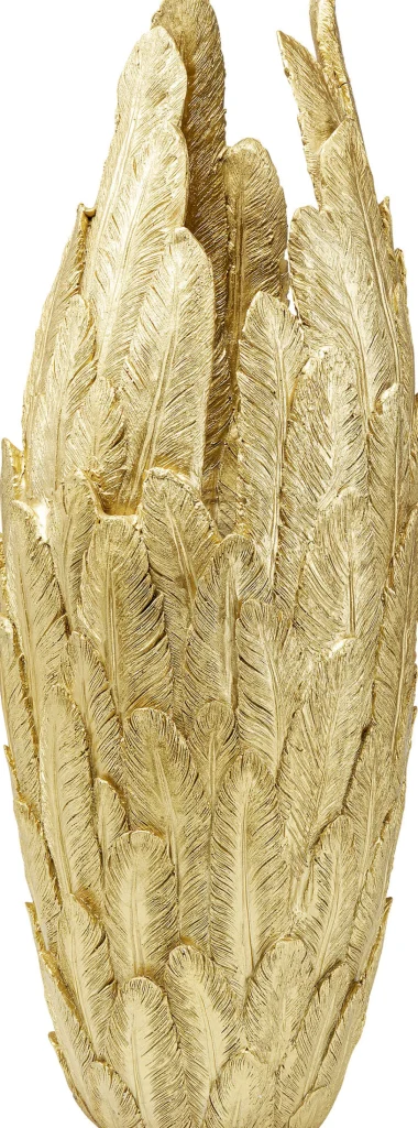 Vaso Feathers Oro 91 - KARE