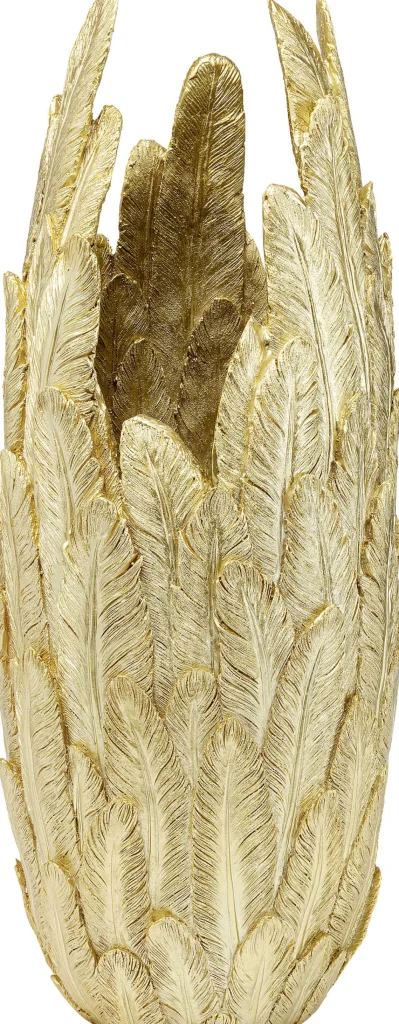 Vaso Feathers Oro 80 - KARE