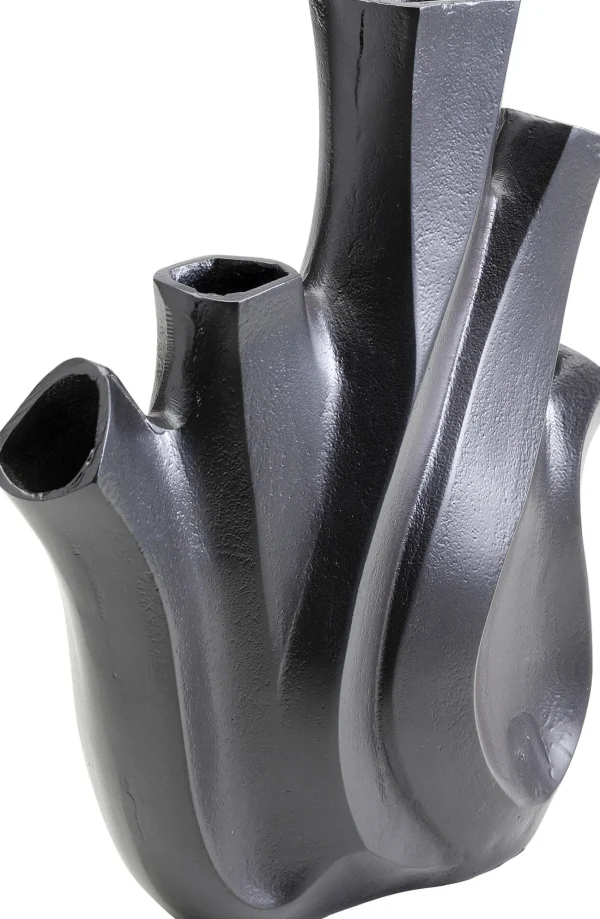 Vaso Flame nero 29cm - KARE