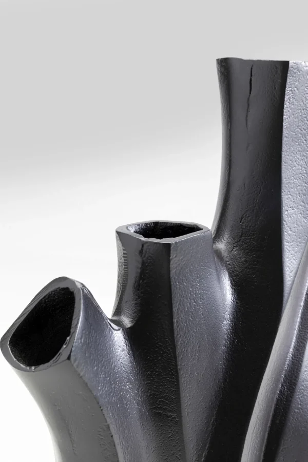 Vaso Flame nero 29cm - KARE