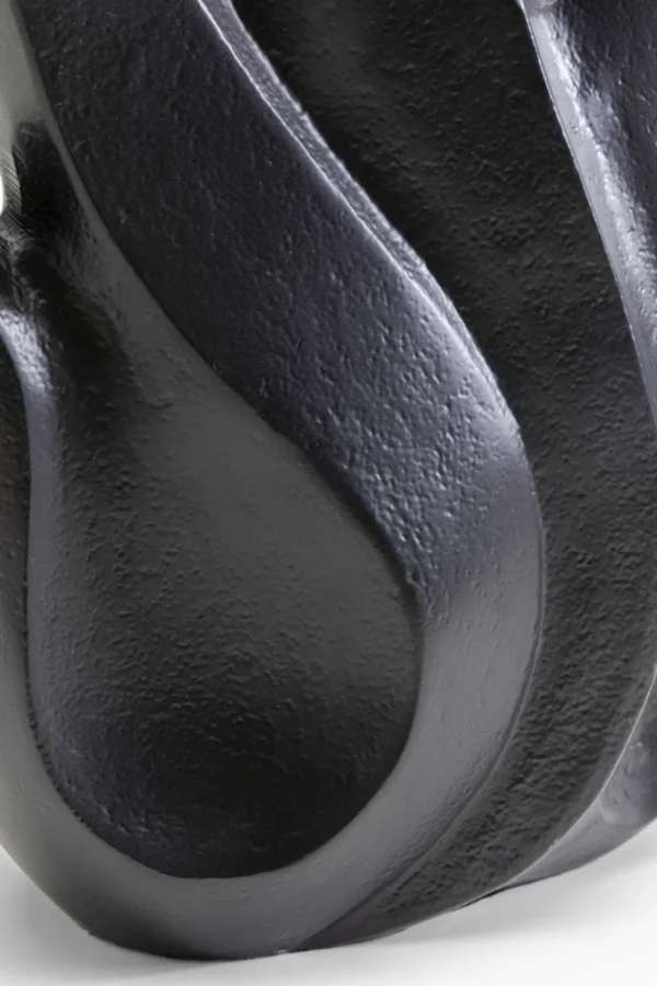 Vaso Flame nero 25cm - KARE
