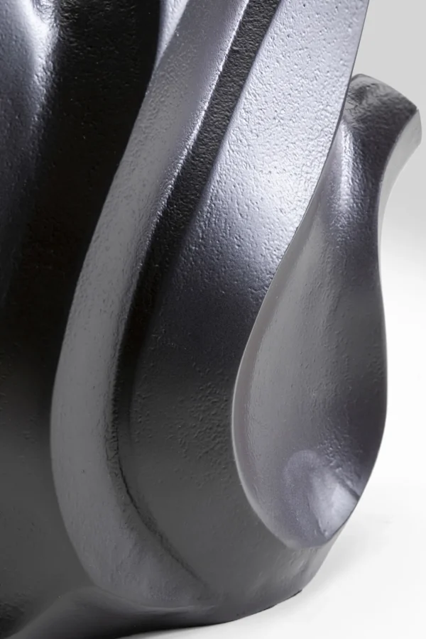 Vaso Flame nero 29cm - KARE