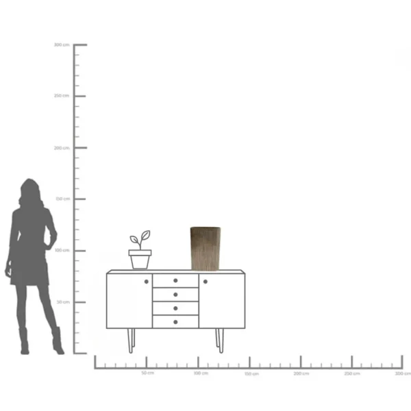 Vaso Gauri 43cm - KARE