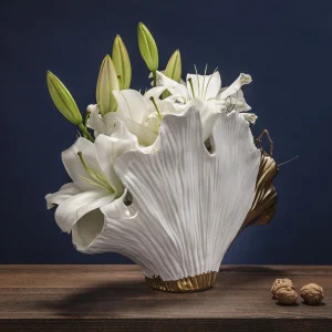 Vaso Ginkgo Elegance 45cm - KARE