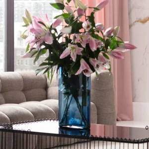 Vaso Grazioso Blu 40cm - KARE