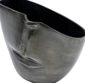 Vaso Half Face antracite 31cm - KARE