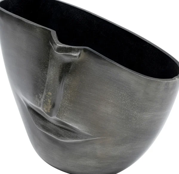 Vaso Half Face antracite 31cm - KARE