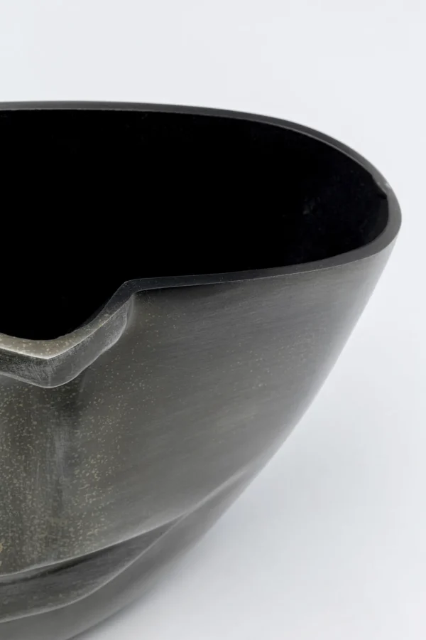 Vaso Half Face antracite 31cm - KARE