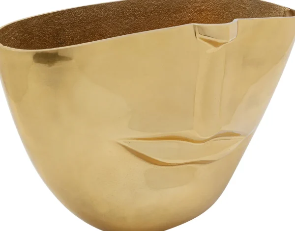 Vaso Half Face oro 46cm - KARE