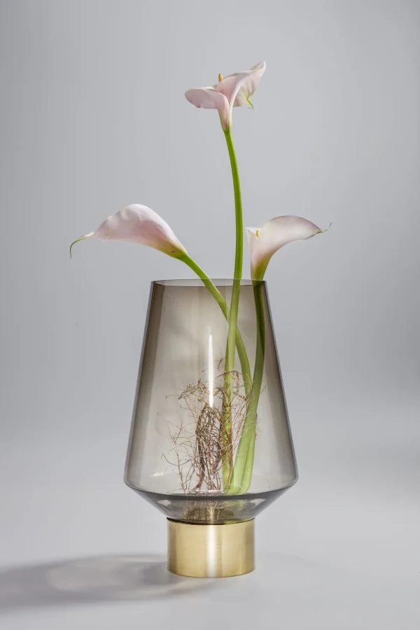 Vaso Noble Marrone 40cm - KARE